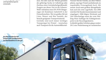 Limo, Laster und Logistik