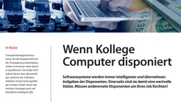 Wenn Kollege Computer disponiert
