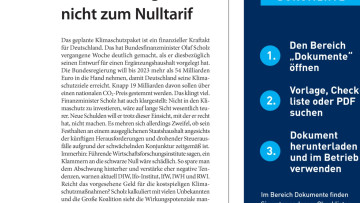 Klimaschutz gibt es nicht zum Nulltarif