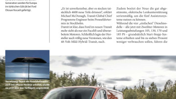 Fit, leicht und mehr im Transitverkehr
