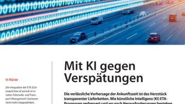Mit KI gegen Verspätungen
