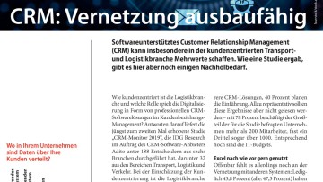 CRM: Vernetzung ausbaufähig