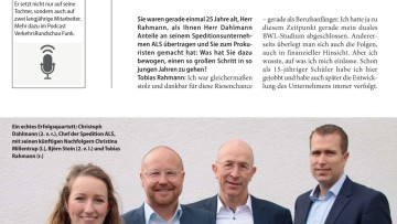 "Wird Ihr Vater loslassen können?"