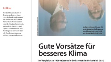 Gute Vorsätze für besseres Klima