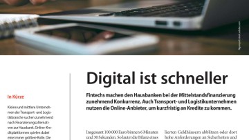 Digital ist schneller