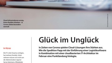 Glück im Unglück
