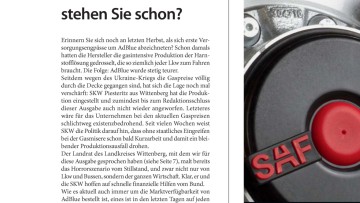 Fahren Sie noch, oder stehen Sie schon?