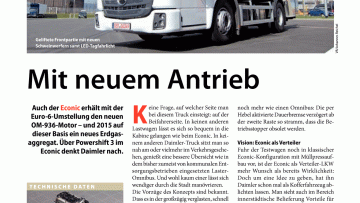 Mit neuem Antrieb