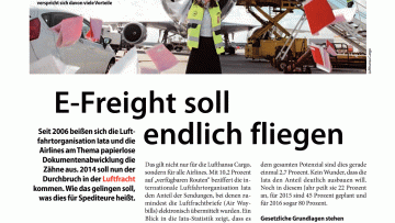 E-Freight soll endlich fliegen