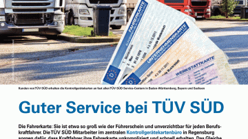 Guter Service bei TÜV SÜD