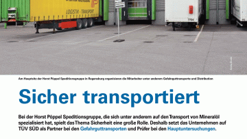 Sicher transportiert