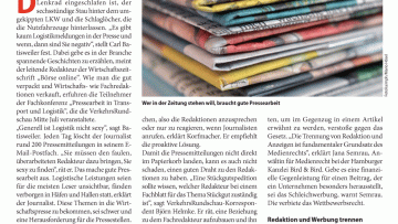 Gute Presse, schlechte Presse