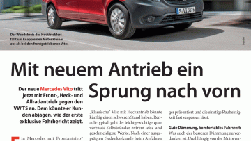 Mit neuem Antrieb ein Sprung nach vorn