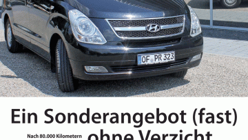 Ein Sonderangebot (fast) Verzicht