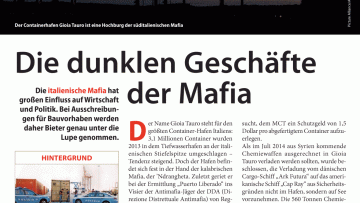 Die dunklen Geschäfte Mafia