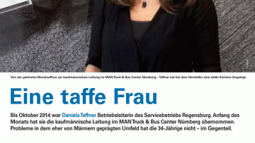 Eine taffe Frau