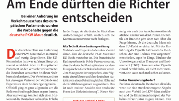 Am Ende dürften die Richter entscheiden