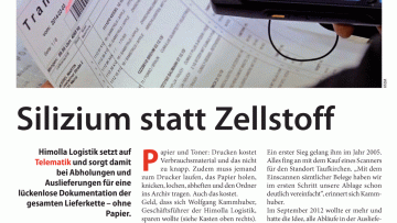 Silizium statt Zellstoff