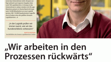 "Wir arbeiten in den Prozessen rückwärts"