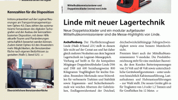 Produktneuheiten zur Logimat 2015 Teil 1