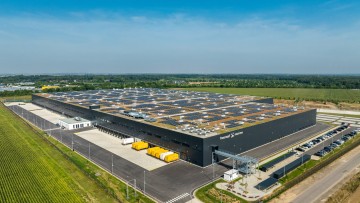 Das Logistikzentrum Fressnapf Nörvenich aus der Vogelperspektive