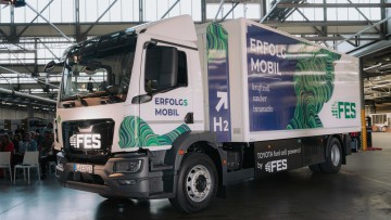 FES Brennstoffzellen-Lkw wurde in Zwickau präsentiert