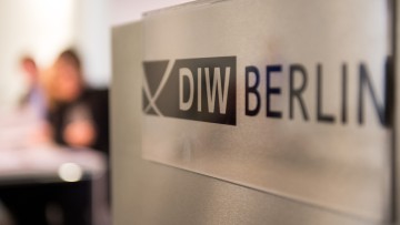 Schild für DIW Berlin