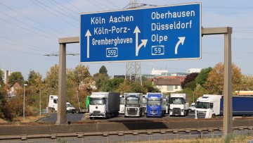 Länder lockern Lkw-Fahrverbote wegen Niedrigwasser