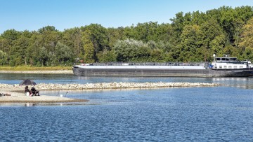 Niedrigwasser: Baden-Württemberg verlängert Lkw-Ausnahme bis Ende Oktober