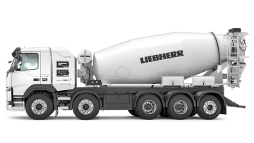 Liebherr und Designwerk fertigen elektrische Betonfahrmischer 