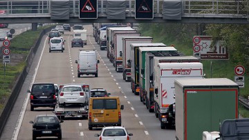 Bauarbeiten wegen Hitzeschäden auf der A 1 