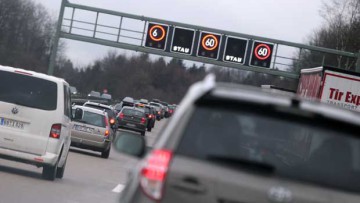 A8, Autobahn, Stau