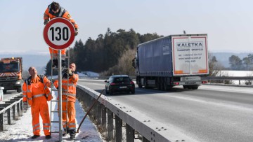 Auf der A81 gilt nun umstrittenes Tempolimit