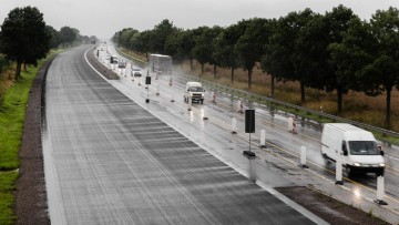 Bauarbeiten an der A 20