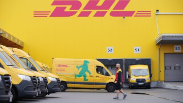 DHL Express Zustellung Berlin elektrisch