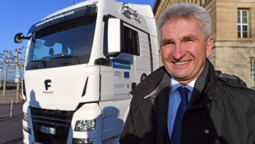 Andreas Pinkwart, Elektro-Lkw