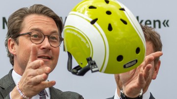 Andreas Scheuer, Fahrradhelm, Nationaler Radverkehrskongress