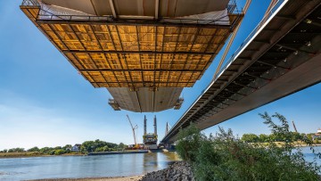 Neubau Rheinbrücke A 40 Duisburg