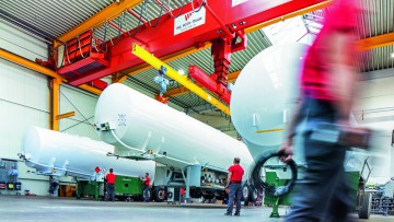 Tankfahrzeuge bei Schwarzmüller