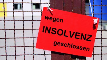 Aufmacherbild wegen Insolvenzen