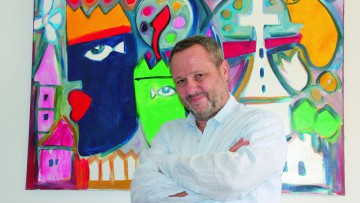 Knut Sander. CEO der Kukla Spedition in München