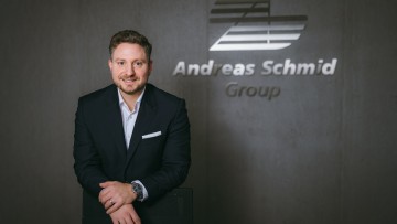 Thomas Schledorn, Vorstandsmitglied Andreas Schmid Logistik