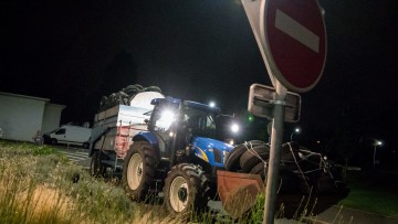 Proteste der französischen Bauner