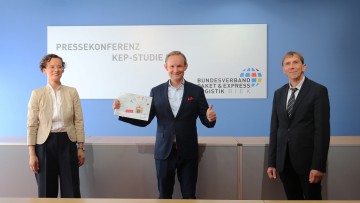 Sarah Neumeyer, Bundesverband Paket und Expresslogistik, BIEK, Marten Bosselmann, Dr. Klaus Esser, KE-CONSULT, KEP-Studie 2020