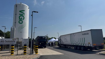 Nachhaltiger Lkw‑Verkehr: ViGo, Bosch & IVECO zeigen Innovation mit Bio‑LNG