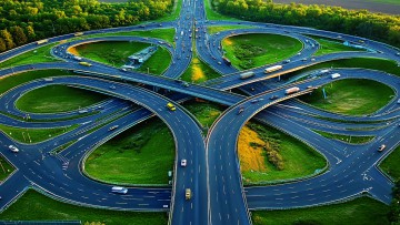 Autobahn-Schlaufen