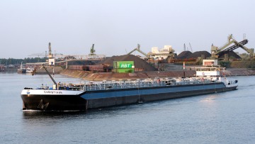 Binnenschiff, Hafen Duisburg