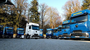 Brummer Logistik hat 12 E-Lkw angeschafft