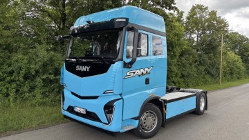 Sany Lkw in blau