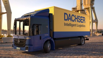 Wasserstoff-Lkw Dachser